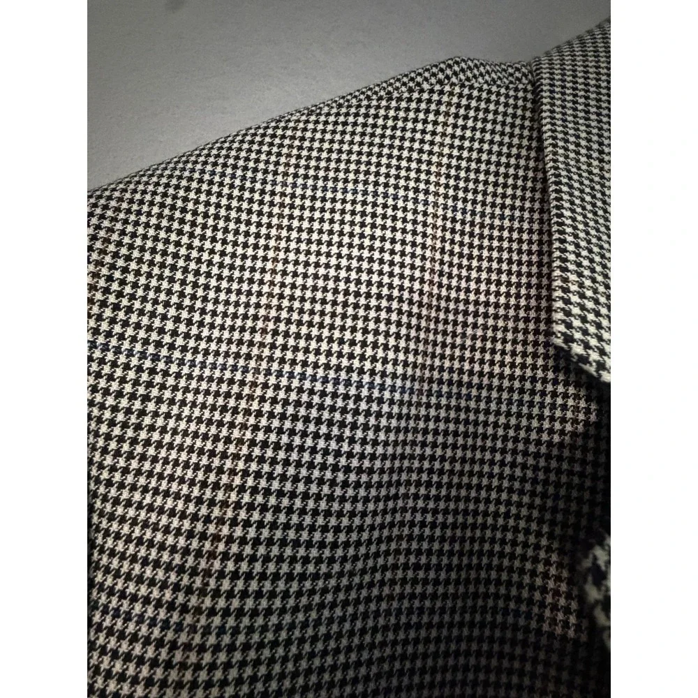 Jos. A. Bank Blazer Sport Coat Mens 48R Gray Silk Wool Tweed Classic Jacket